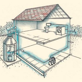 Как устроить систему сбора дождевой воды для последующего водоснабжения дома?