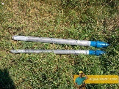 Труба с наконечником для абиссинского колодца Труба с наконечником для абиссинского колодца