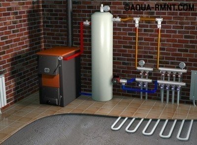 Комбинированная система отопления частного дома