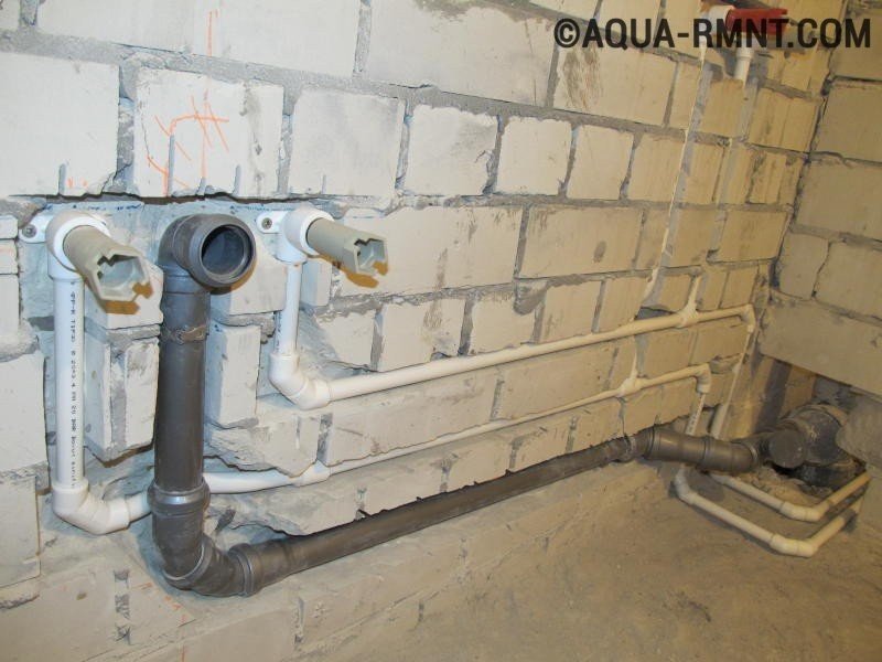 Разводка труб водоснабжения в квартире и частном доме | Цена СПб
