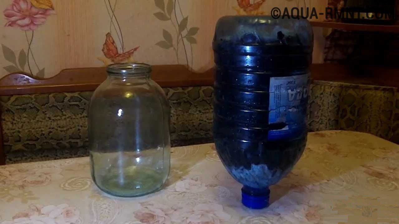 Простой мини фильтр для воды из пластиковых бутылок