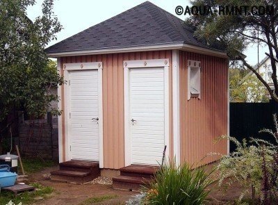 Как построить туалет на даче 