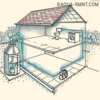 Как устроить систему сбора дождевой воды для последующего водоснабжения дома?