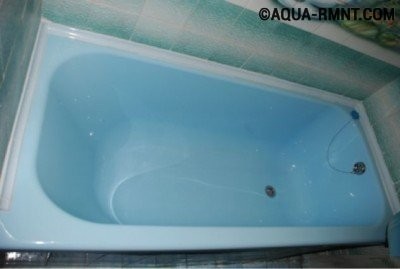 Восстановление ванны жидким акрилом: варианты расцветок