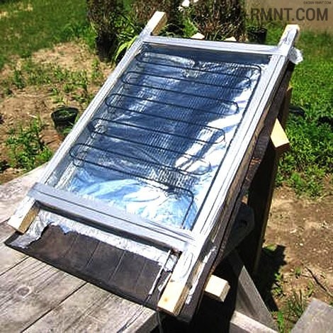Обустраиваем солнечное отопление или как соорудить самодельный коллектор