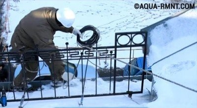 Монтаж системы антиобледенения Монтаж системы антиобледенения